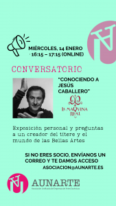 Lee más sobre el artículo 14 de enero: Conversatorio «CONOCIENDO A JESÚS CABALLERO»