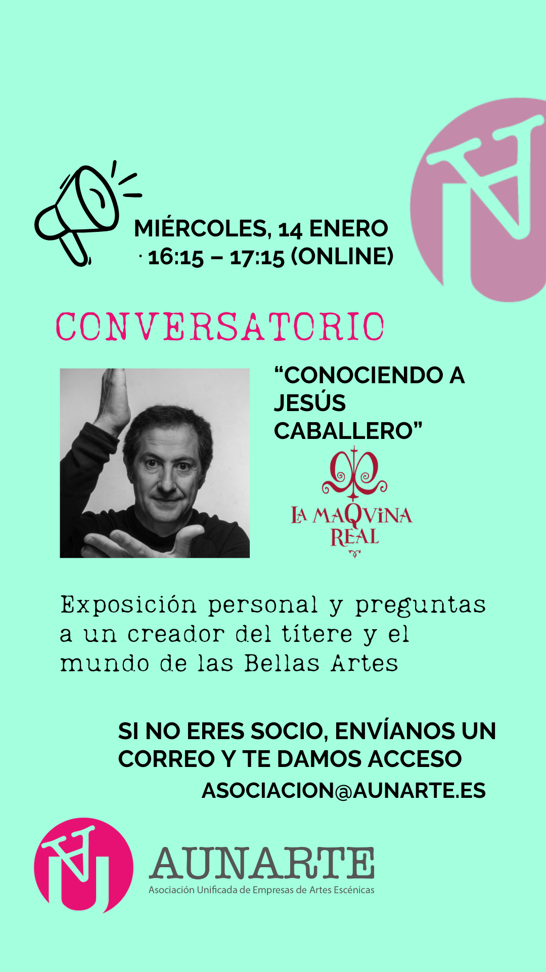 Lee más sobre el artículo 14 de enero: Conversatorio «CONOCIENDO A JESÚS CABALLERO»