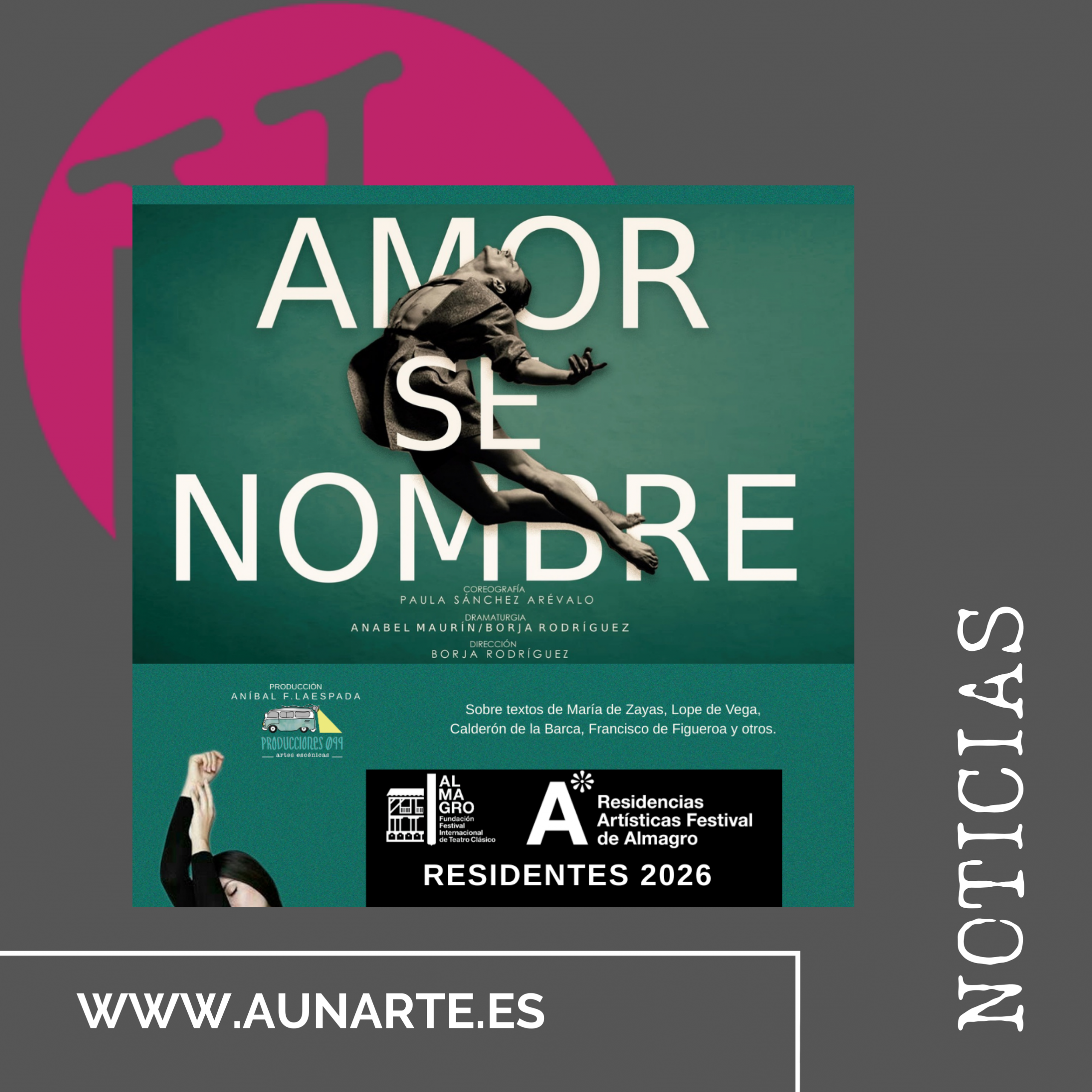 Lee más sobre el artículo Nuestra asociada P099, una de las compañías de las Residencias 2026 del Festival de Almagro