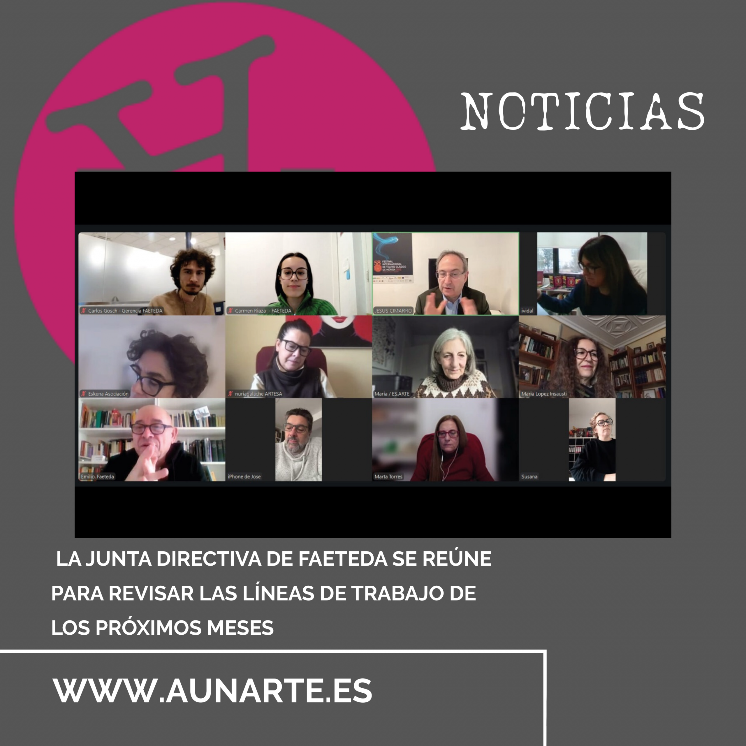 Lee más sobre el artículo FAETEDA celebra su Junta Directiva del 13 de febrero