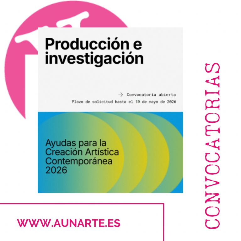 Ayudas para la creación artística contemporánea 2026