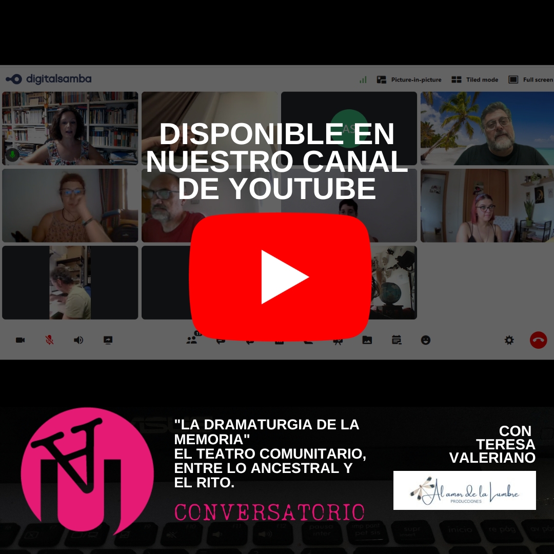 Lee más sobre el artículo Conversatorio con TERESA VALERIANO